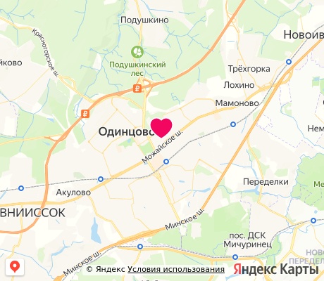 На карте