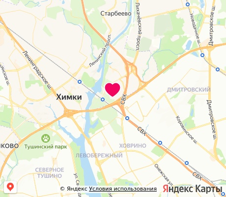 На карте