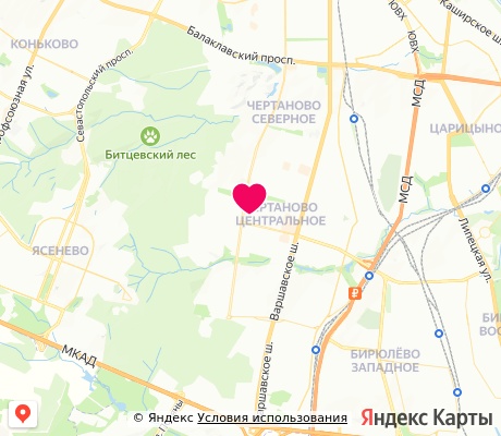 На карте