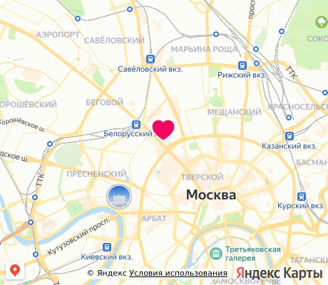 На карте