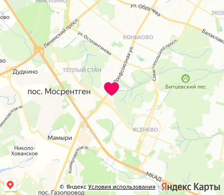 На карте