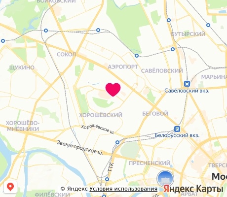 На карте