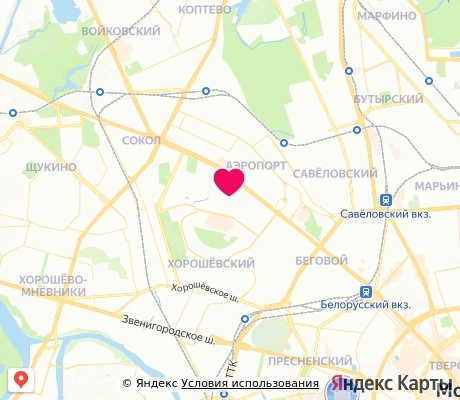 На карте