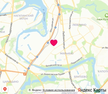 На карте