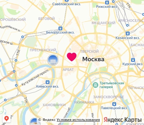 На карте