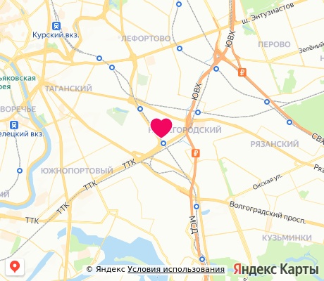 На карте