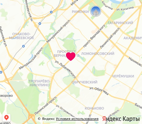 На карте