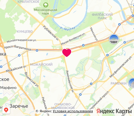 На карте