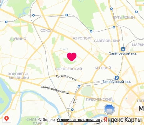 На карте
