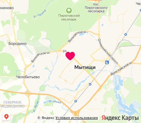 На карте