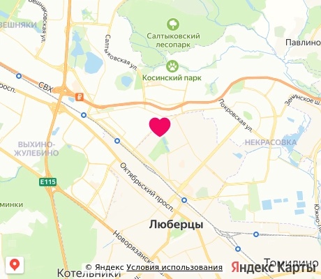 На карте