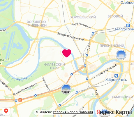 На карте