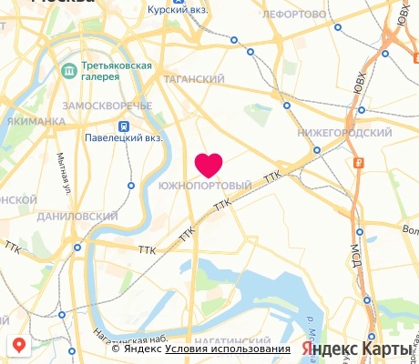 На карте