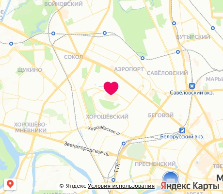 На карте