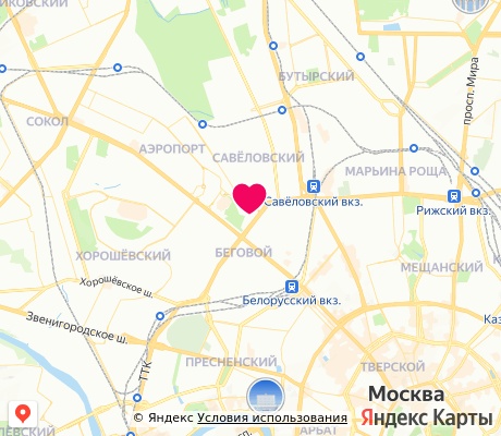 На карте