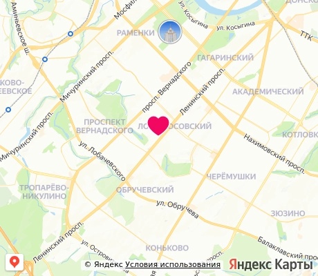 На карте