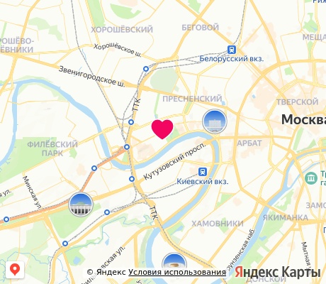 На карте