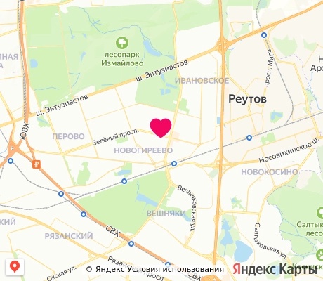 На карте
