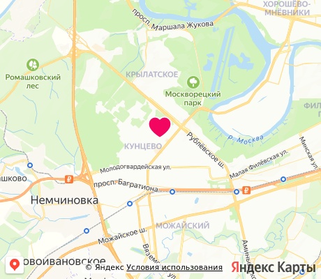 На карте