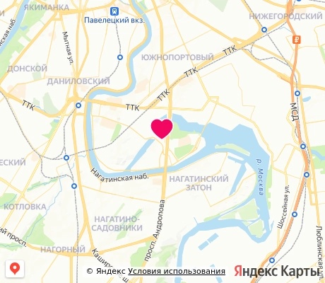На карте