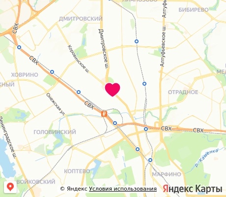 На карте