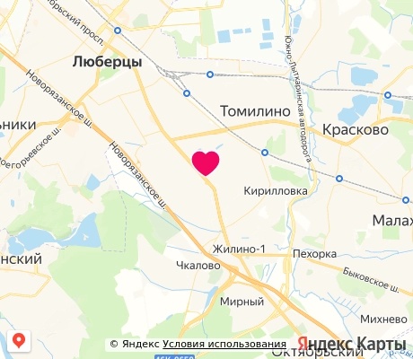 На карте