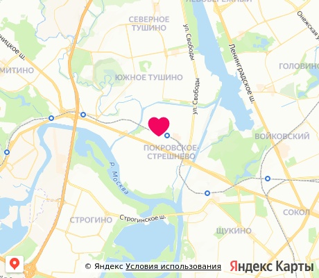 На карте