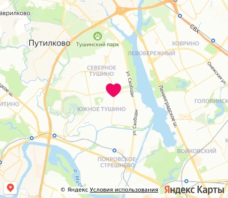 На карте