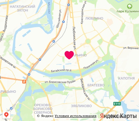 На карте