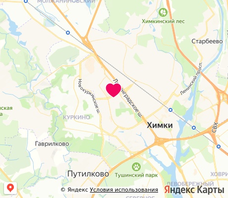 На карте