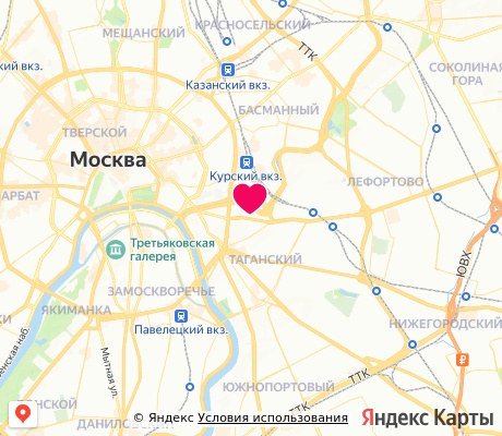 На карте