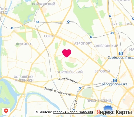 На карте