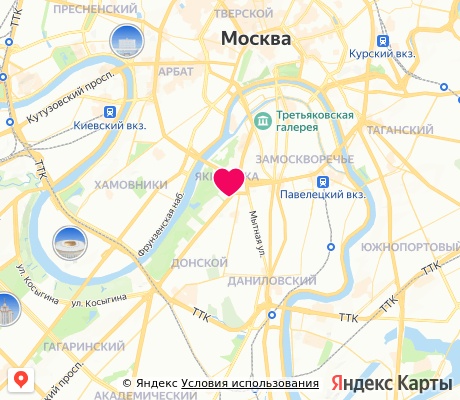 На карте