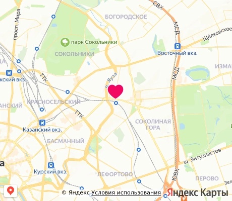 На карте