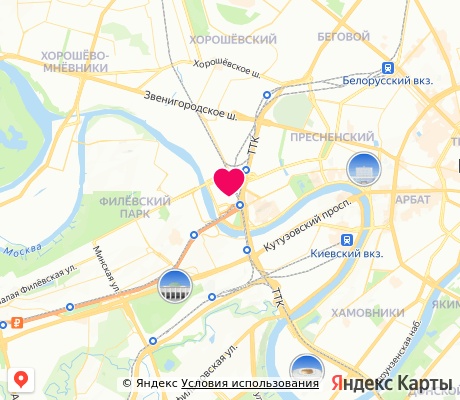 На карте