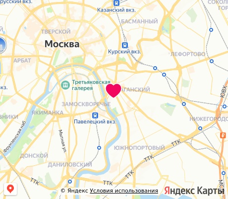 На карте
