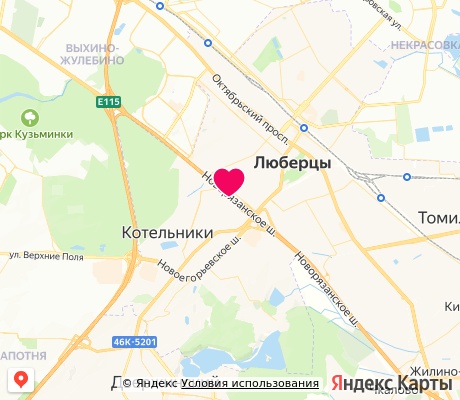 На карте