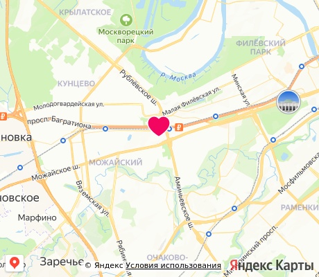 На карте