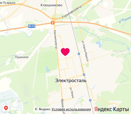 На карте