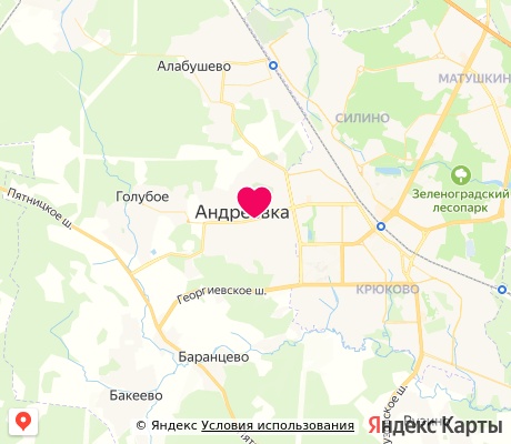 На карте