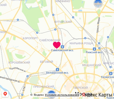 На карте