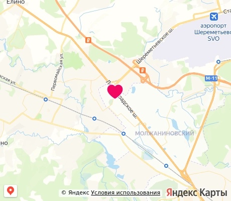 На карте