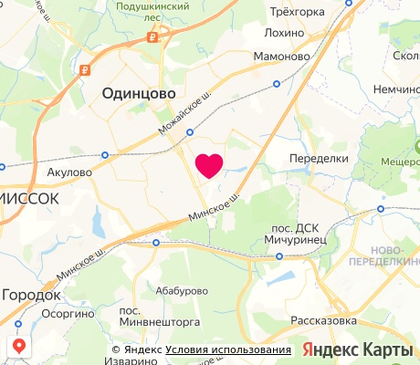 На карте