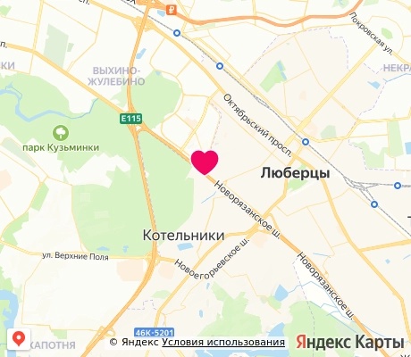На карте