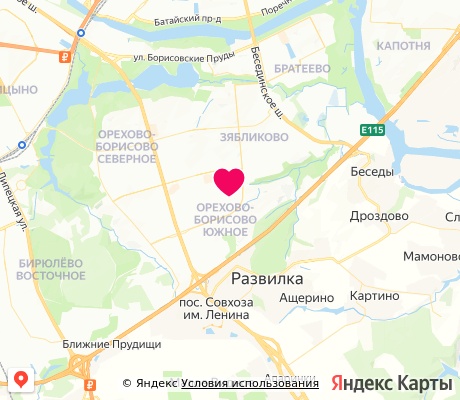 На карте