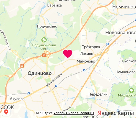 На карте