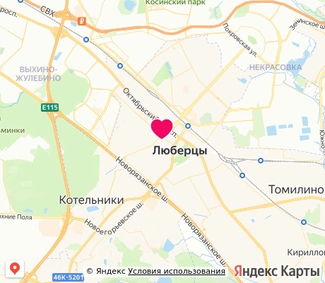 На карте