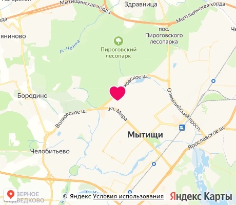 На карте