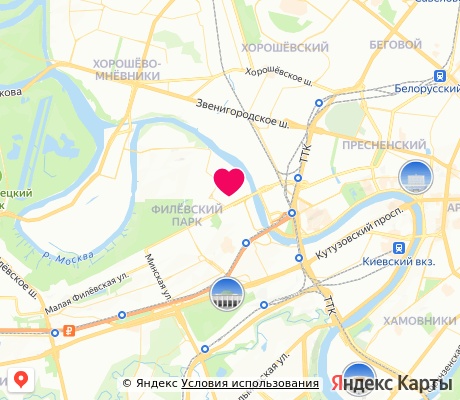 На карте