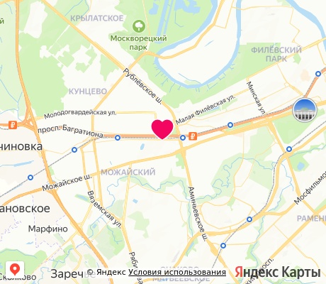 На карте